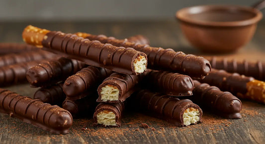 chocolate covered pretzel rods